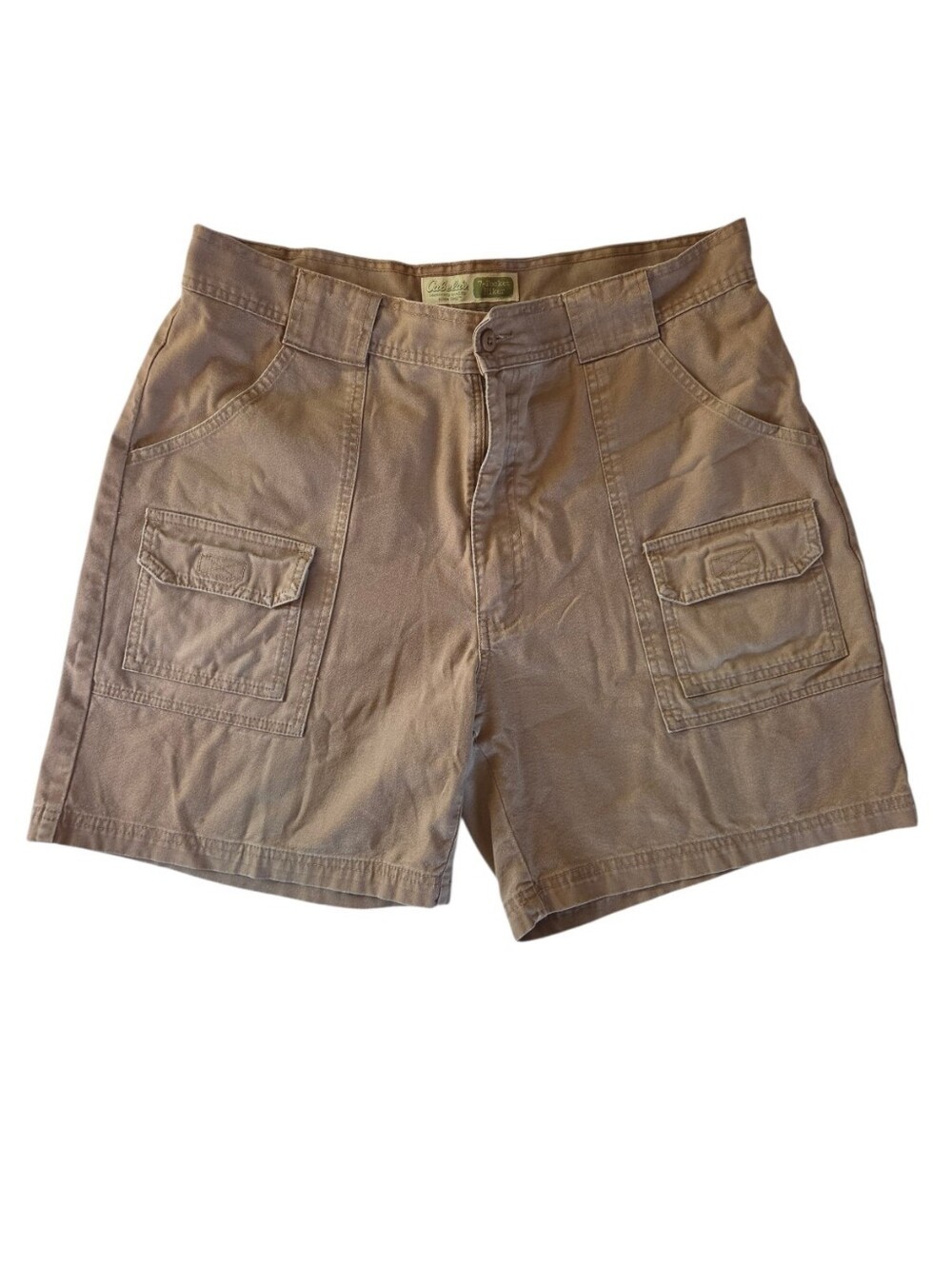 Cabela's Tan 7-Pocket Hiker Shorts